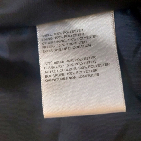 Laundry by Design Women's Navy Blue Hooded Quilted Puffy Jacket Size S/P - Picture 11 of 16